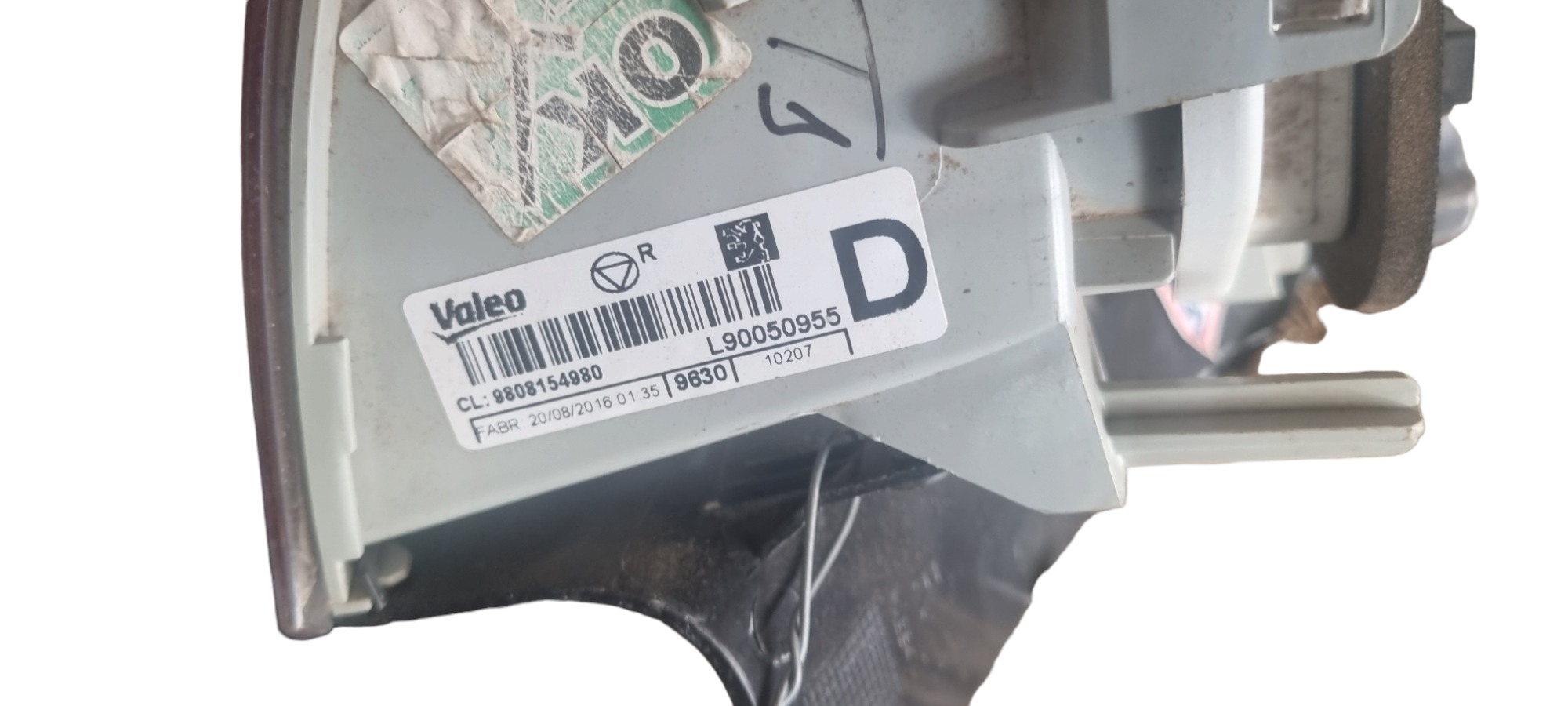 Lanterna Peugeot Direito 2008 2015 2018 2019 Recuperado 8