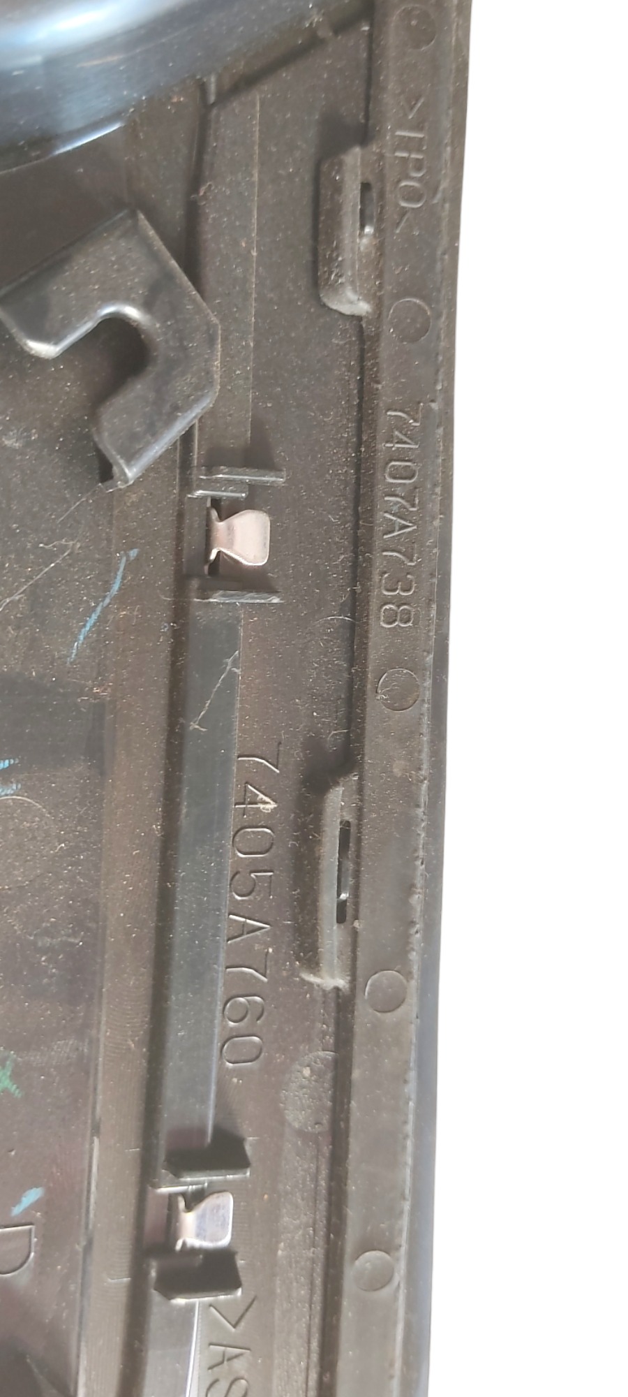 Moldura Aplique Externo Porta Tras Direito 2020 c/detalhe 6