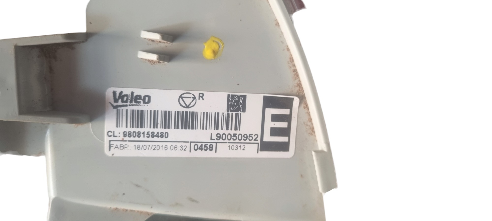 Lanterna Esquerda Peugeot 2008 2015 2016 2018 Recuperado  Esquerdo/motorista Vermelho 5