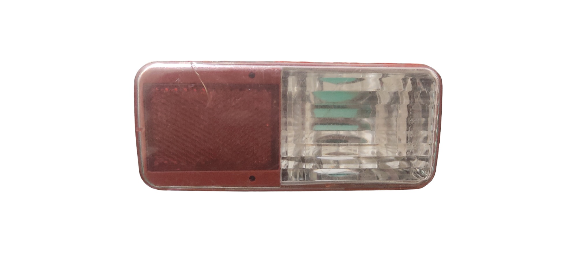 Olho De Gato Esquerdo Mitsubishi L200 2005 Detalhe Vermelho