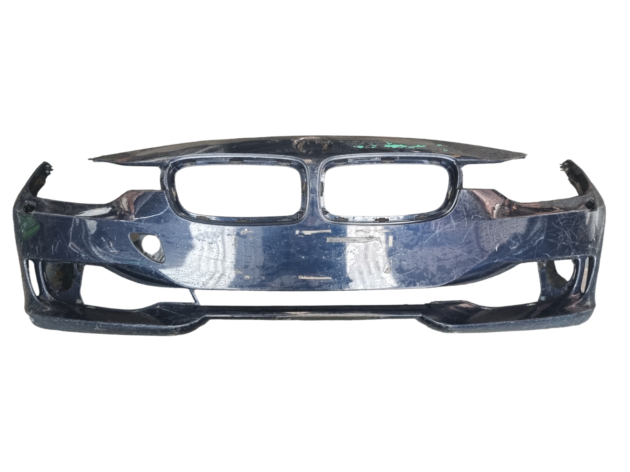 Parachoque Dianteiro Bmw 320 325 328 2013 2015 Recuperado Azul