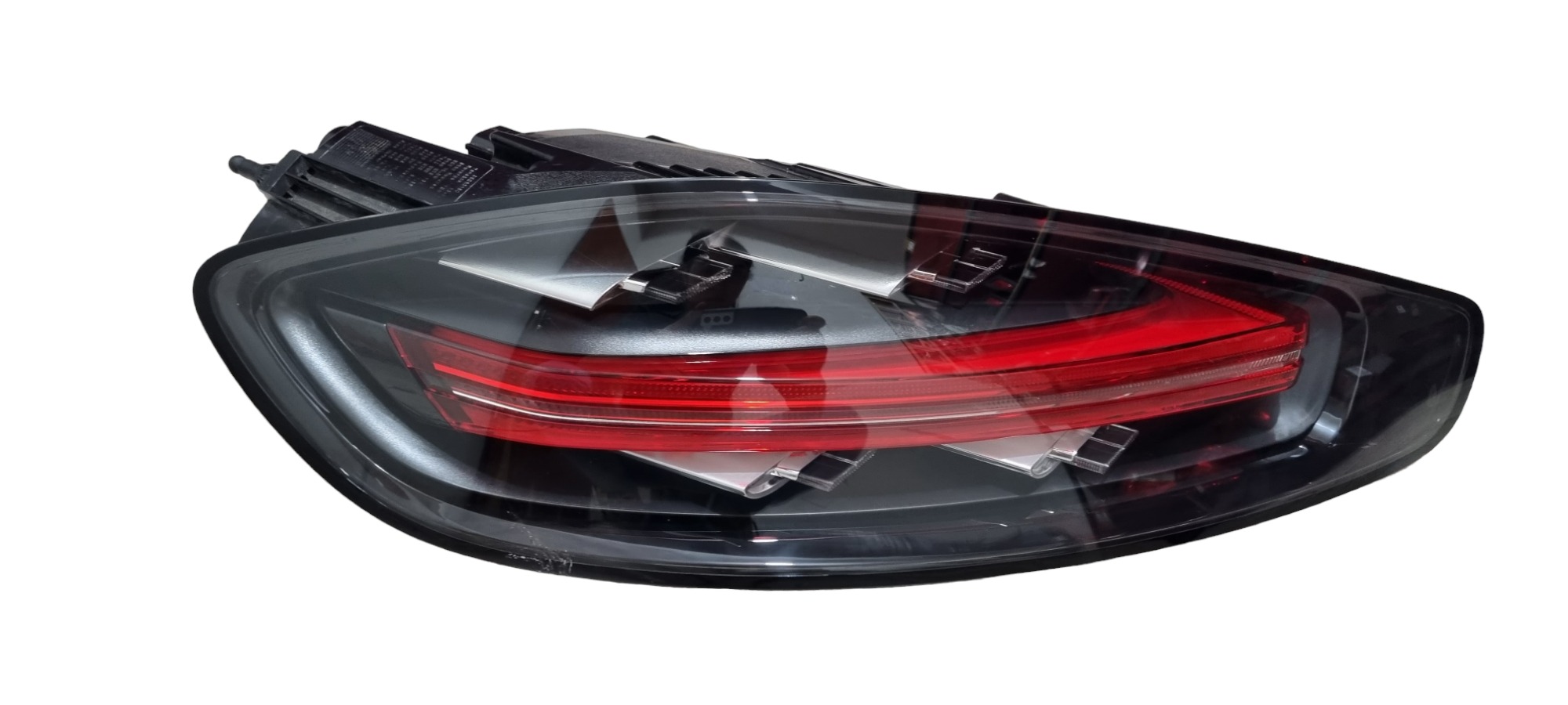 Lanterna Esquerda Porsche 718 Boxster Cayman 2017 Recuperado Esquerdo Vermelha 4