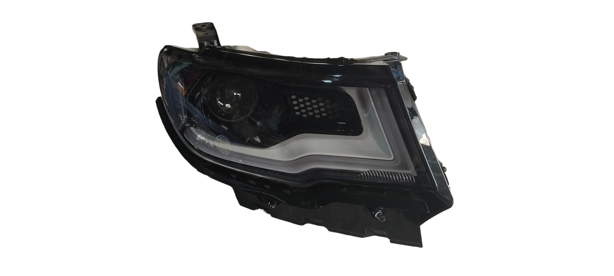 Farol Direito Jeep Compass 2017 2019 Recuperado Fio Cortado  Direito