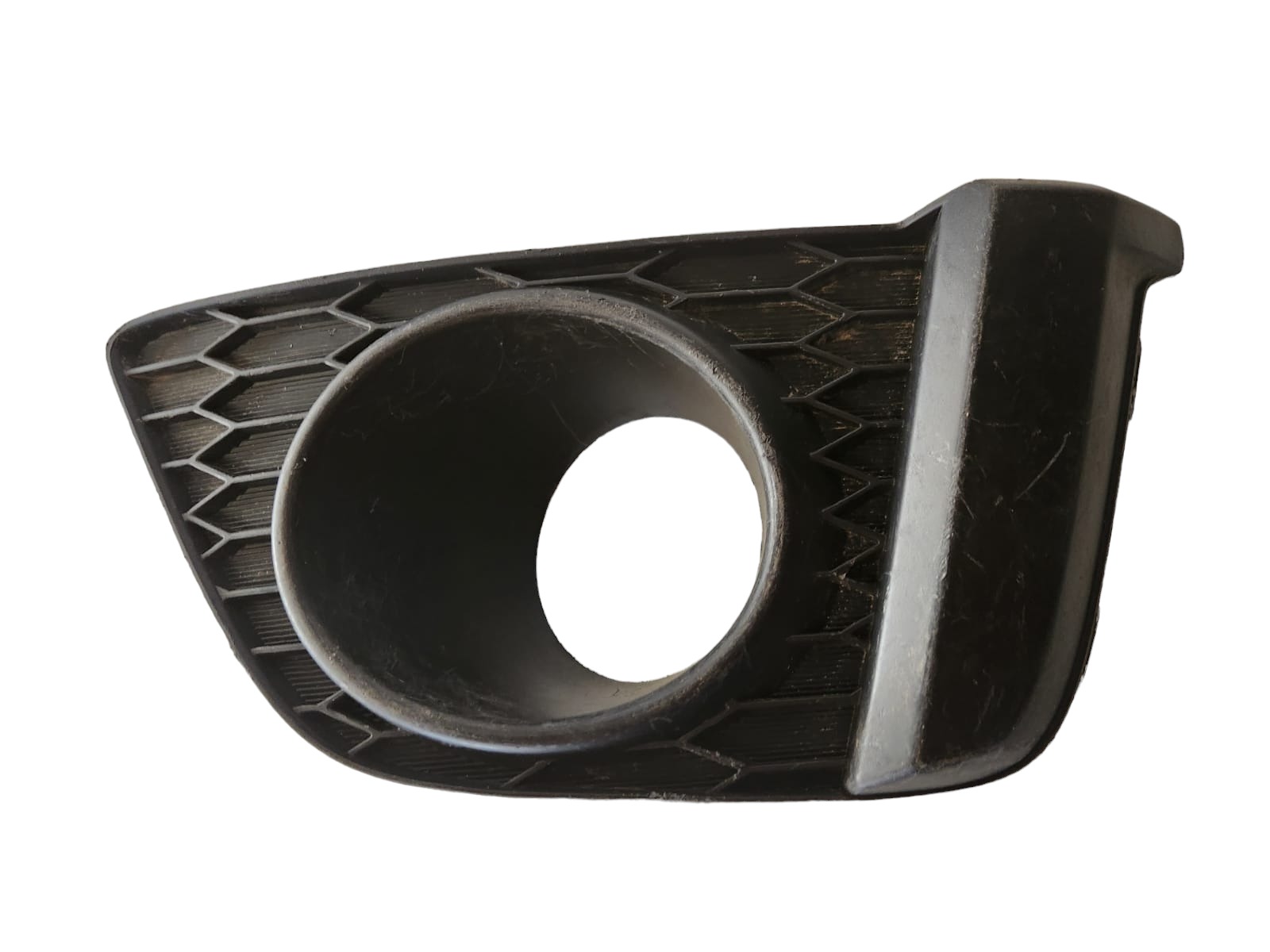 Moldura Da Milha Esquerda Com Furo Honda Fit 2015 2016  Preto Esquerdo 1
