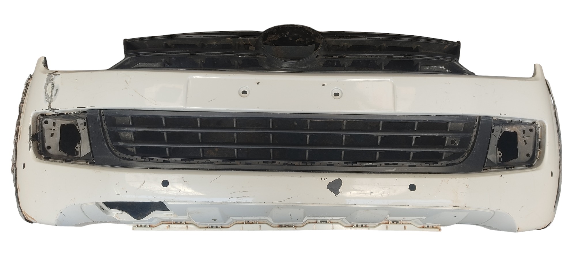 Parachoque Dianteiro Volkswagen Amarok 2013 2015 Recuperado Branco