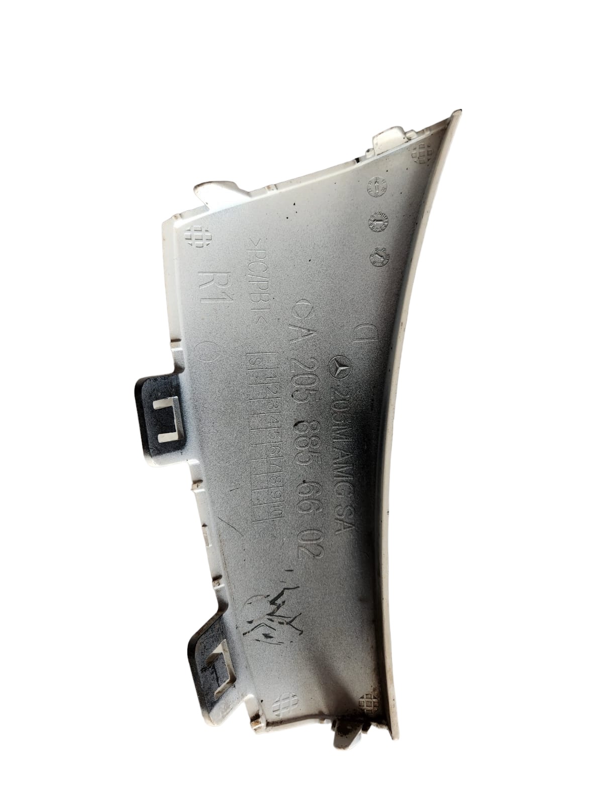 Acabamento Moldura Parachoque Esquerdo Mercedes C180 3