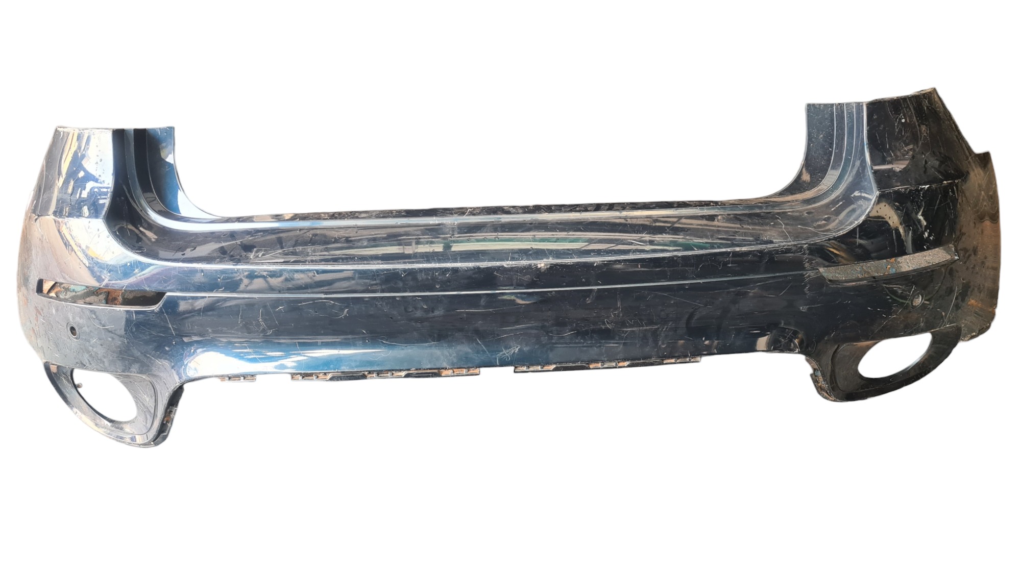 Parachoque Traseiro Bmw X6 2010 2011 Recuperado Preto