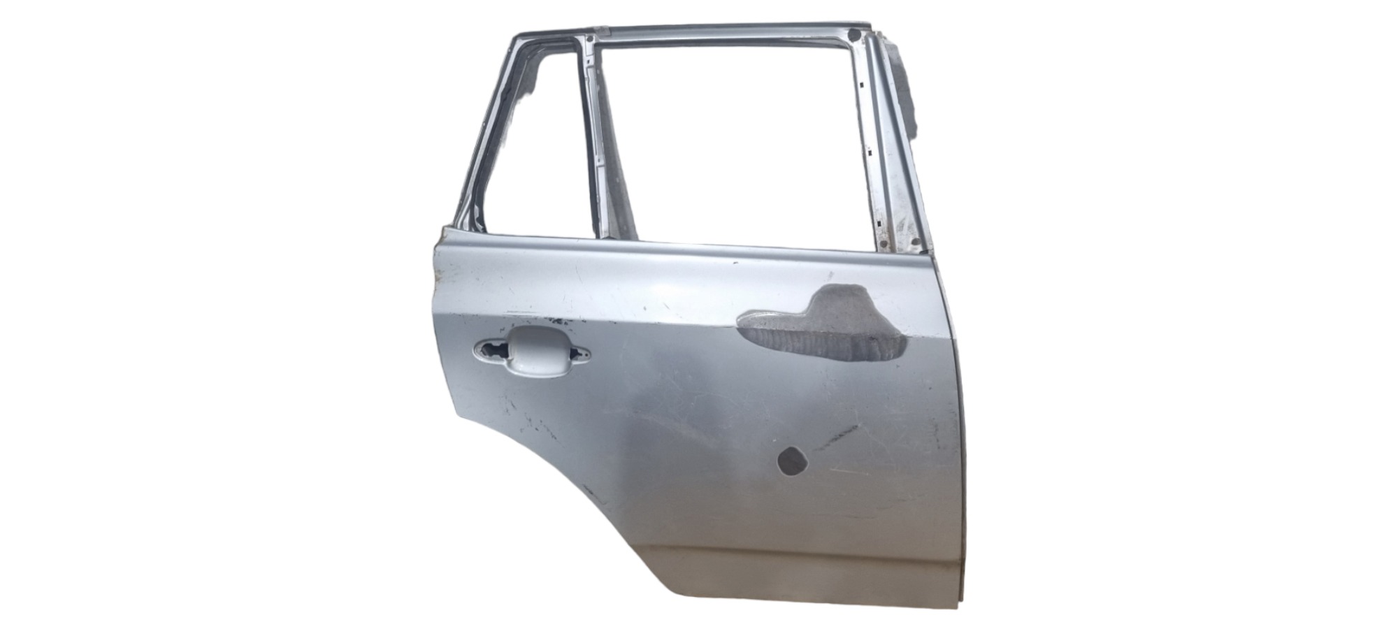 Porta Traseira Direita Bmw 530 2010 Recuperada  Traseira Direito Prata