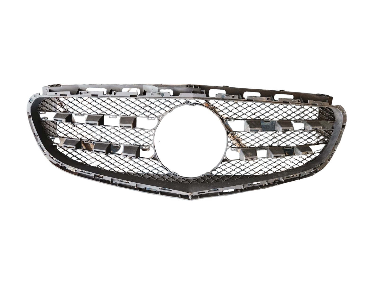Grade Superior Carcaça Mercedes E350 2014 2015  Preto Fosco 4