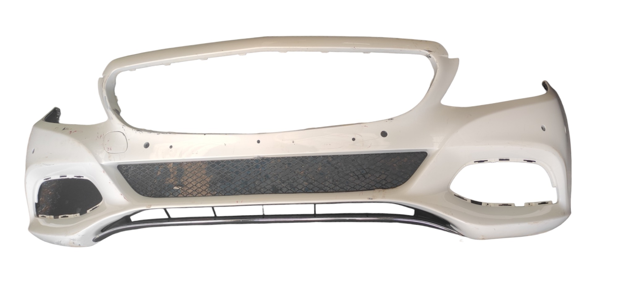 Parachoque Dianteiro Mercedes C180 C200 2015  Detalhes Branco
