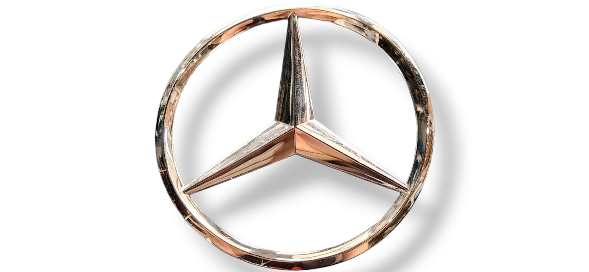 Emblema Traseiro Da Tampa Mercedes Slk  Cromado