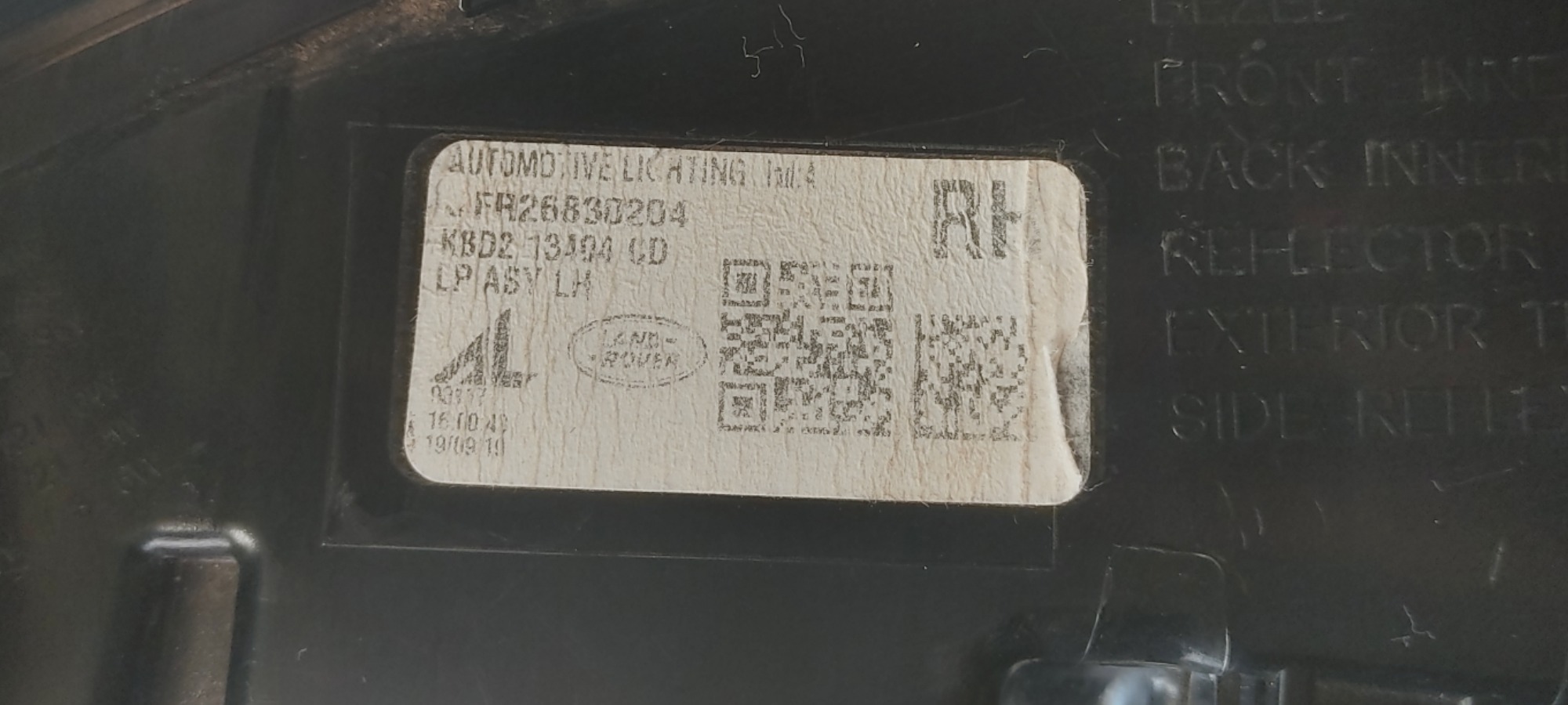 Lanterna Direito Range Rover Evoque 2019 2020 Recuperado Direito Vermelho 7