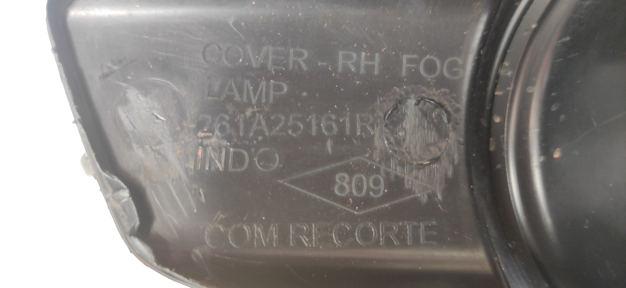 Grade Da Milha Direito Renault Kwid 2018 2020 F/garra  Preto 3