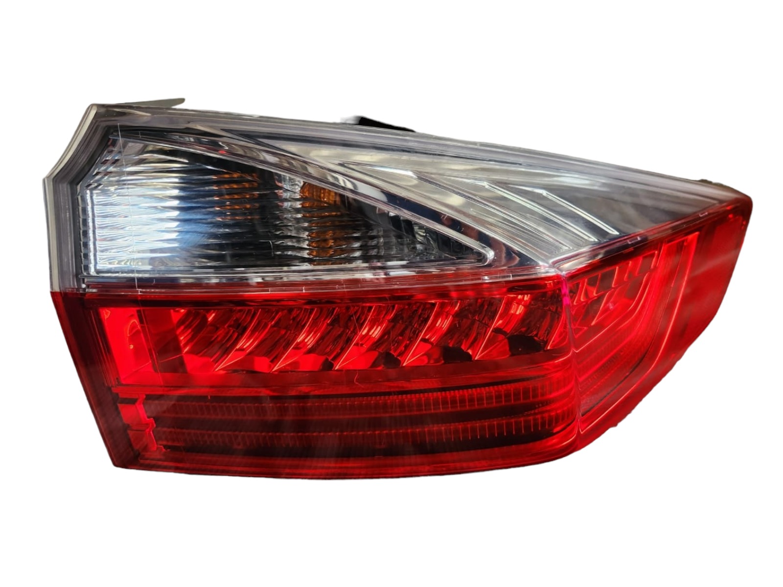 Lanterna Direita Honda City 2019 Led lente Arranhada Direito Vermelho 2