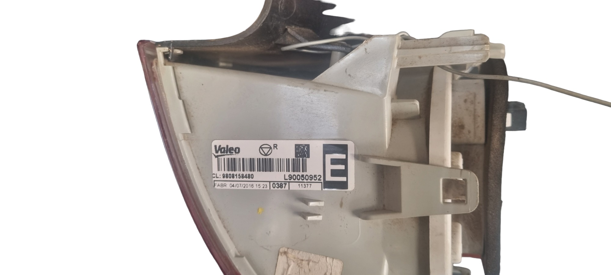 Lanterna Esquerda Peugeot 2008 2015 2018 2019 Recuperado Esquerdo/motorista Vermelho 7