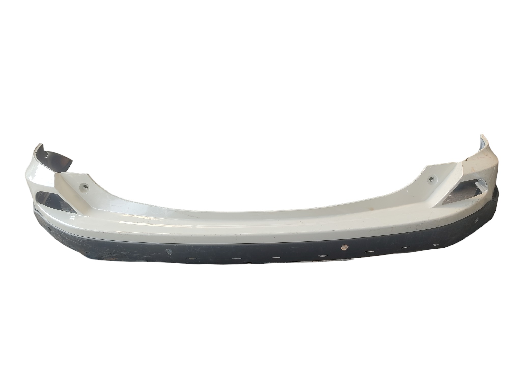 Parachoque Traseiro Toyota Rav4 2012 2015 Recuperado Branco