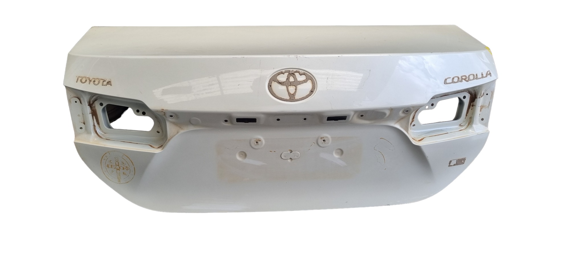 Tampa Traseira Toyota Corolla  2015 2016 2017 2018 Branco