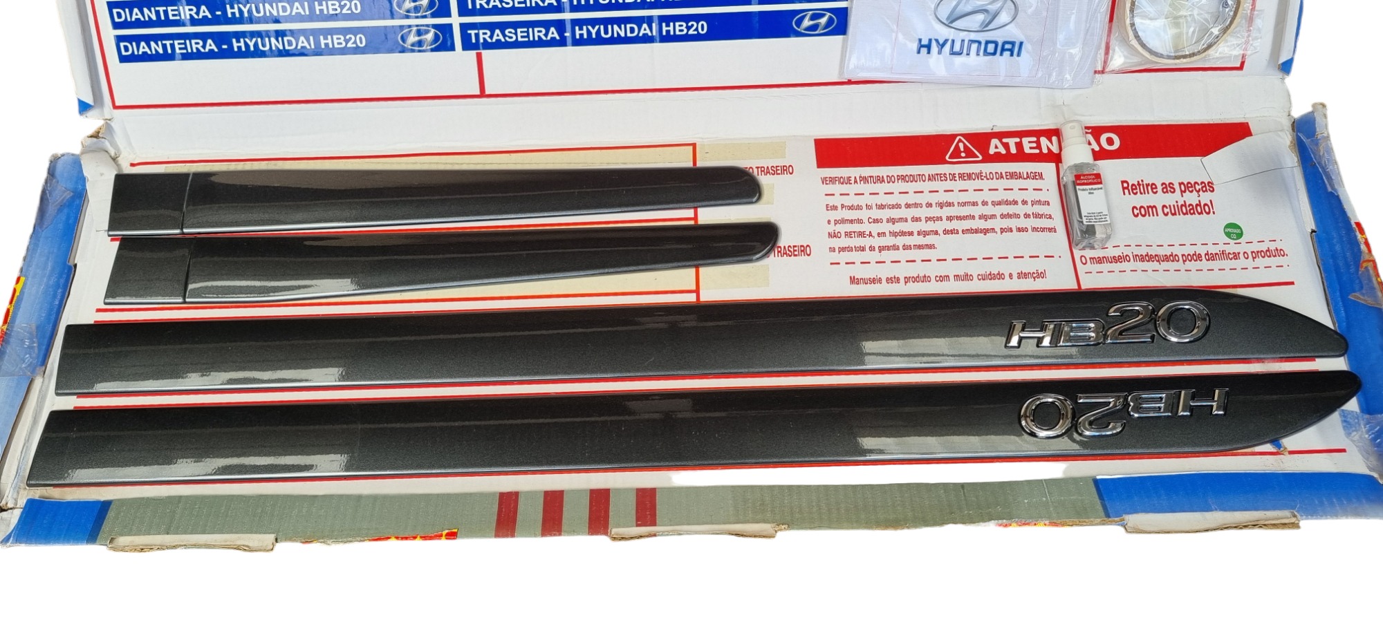 Hyundai Hb20 Friso Lateral Grafite