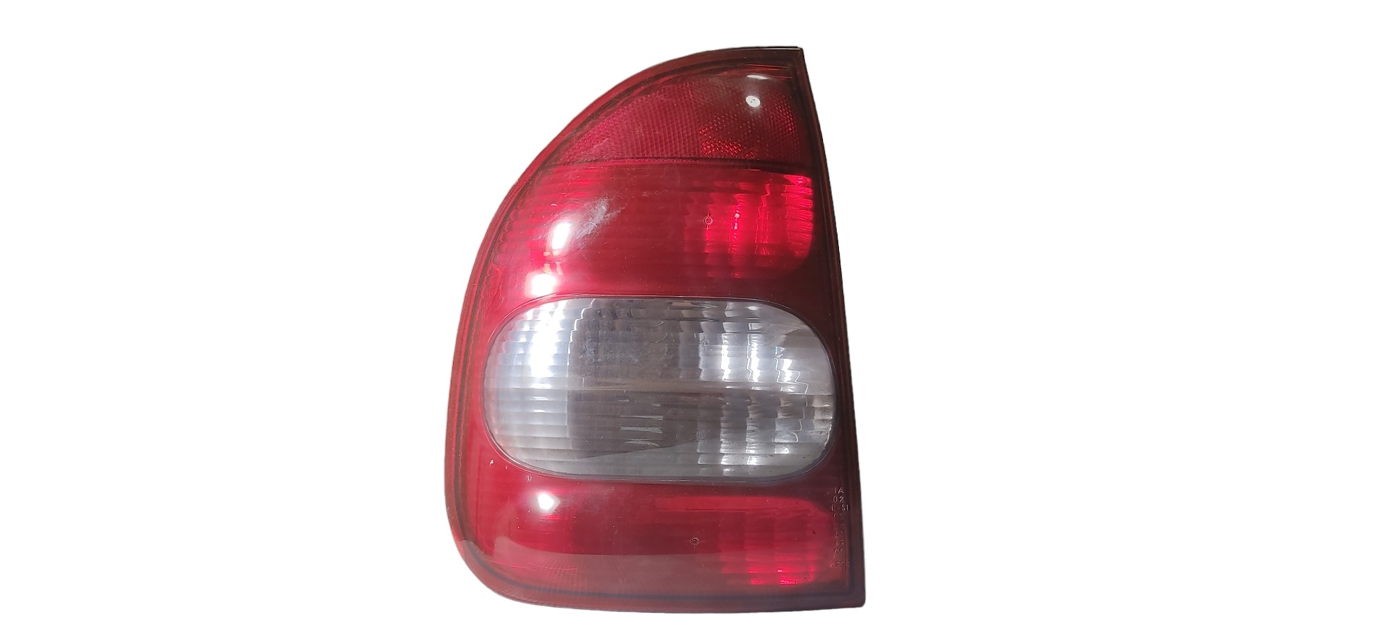 Lanterna Esquerda  Corsa Classic Sedan 2003 2008 Recuperada Esquerdo Vermelho 2