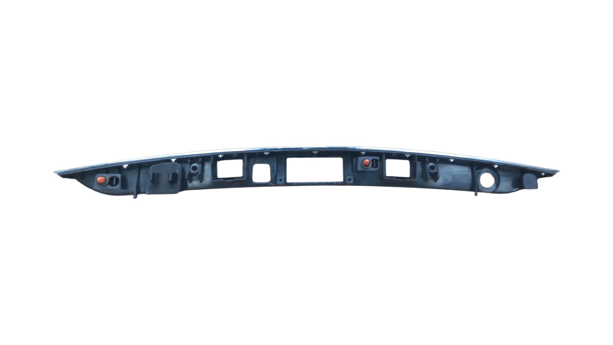 Moldura Cromada Suporte Placa Mercedes C180 C200 2012 2013 2