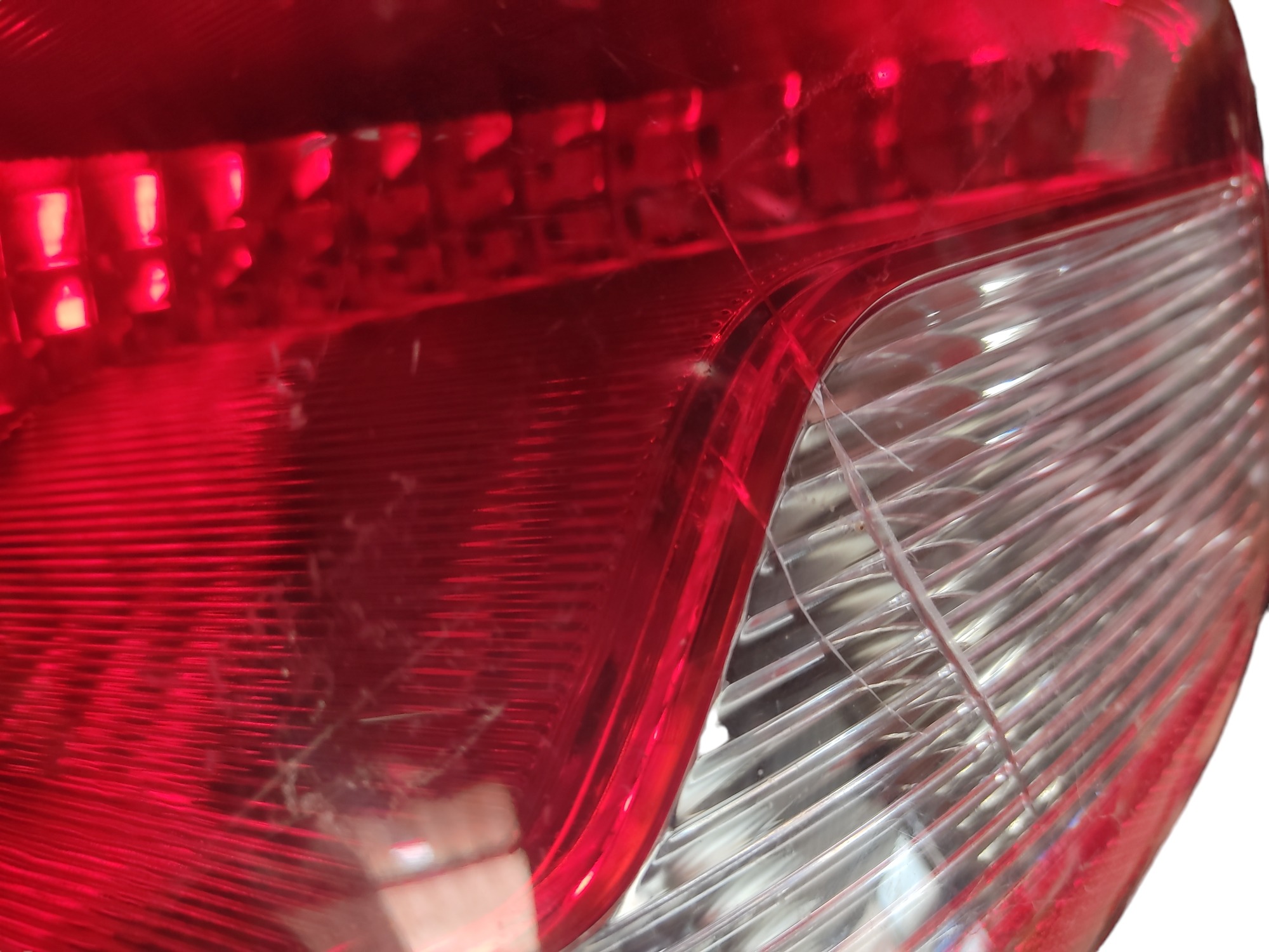 Lanterna Esquerda Renault Kwid 2017 2019 Recuperada Esquerdo Vermelho 3