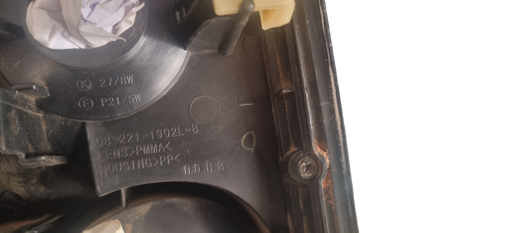 Lanterna Esquerda Hyundai H100 1997  2000 2003 Recuperado 7