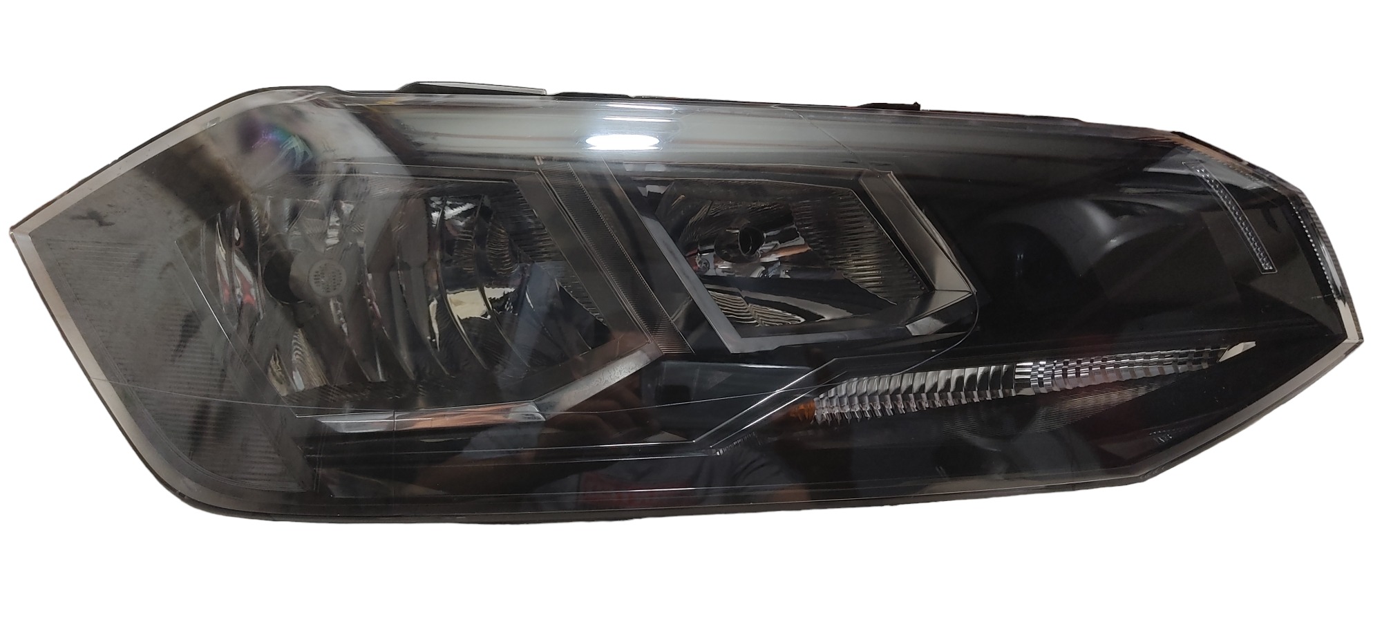 Farol Direito Volkswagen Polo Virtus 2018 2020 Recuperado Direito