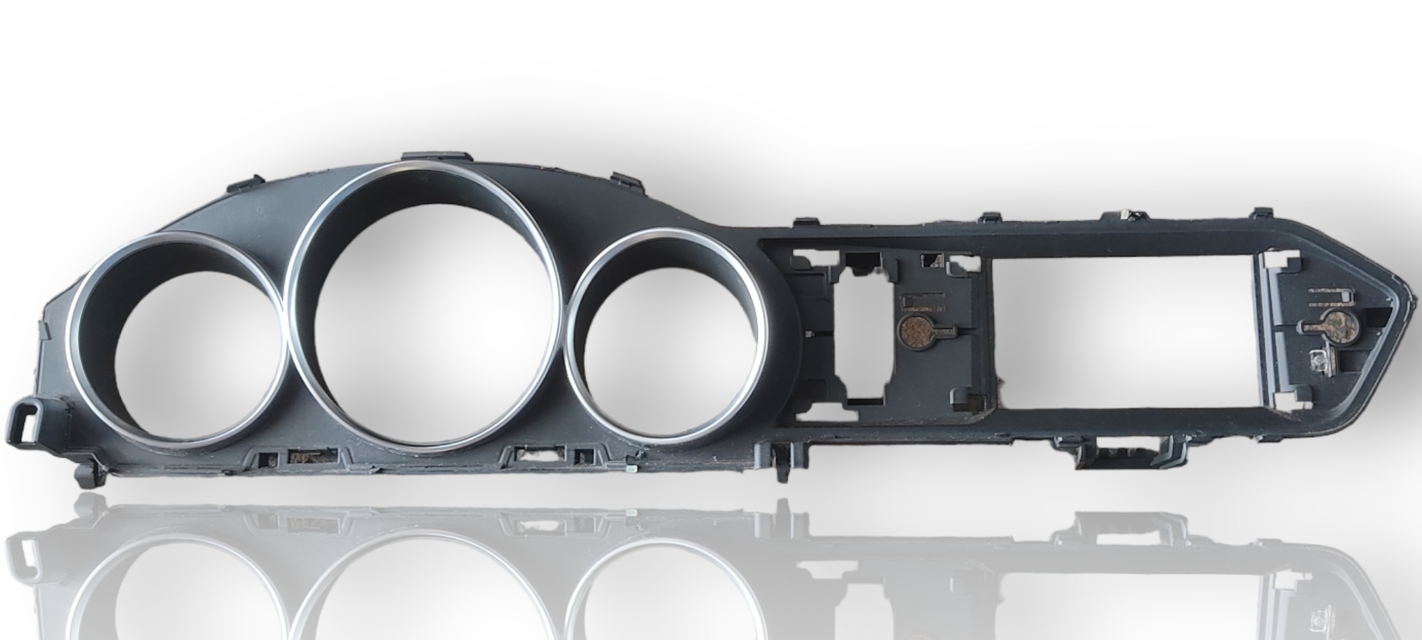 Moldura Capa Painel Mercedes C180 C200 2012 A2046890239 Preto