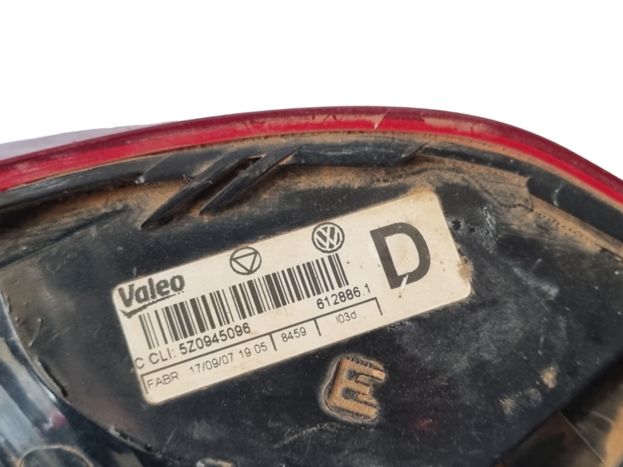 Lanterna Direita Volkswagen Fox 2004 2006 Lente Recuperada 8