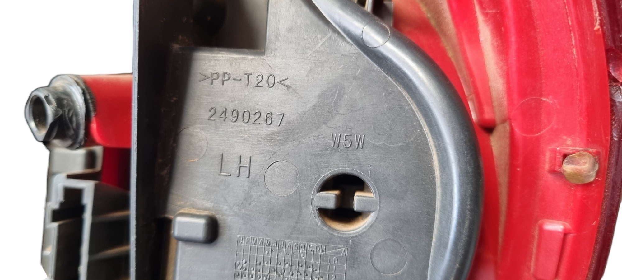 Lanterna Esquerda Volkswagen Fox 2010 2014 Lente Com Detalhe 5