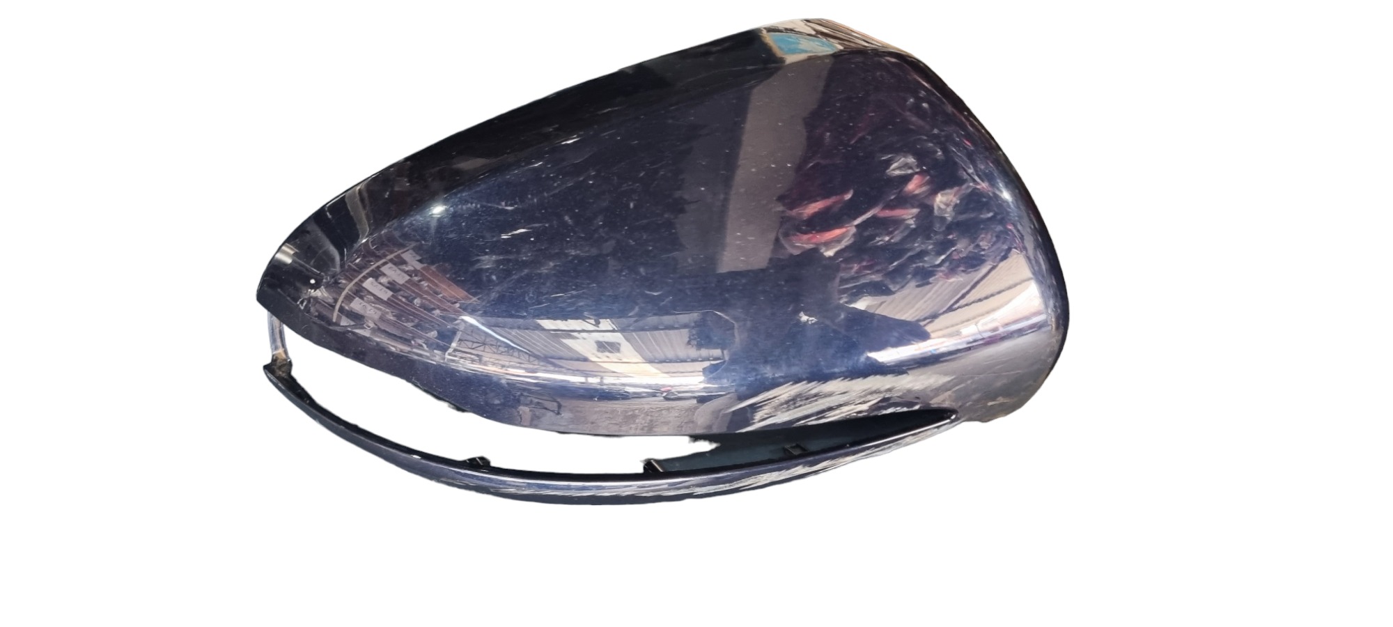 Capa Retrovisor Mercedes C180 C200 C250 2016 2017 2018 Azul