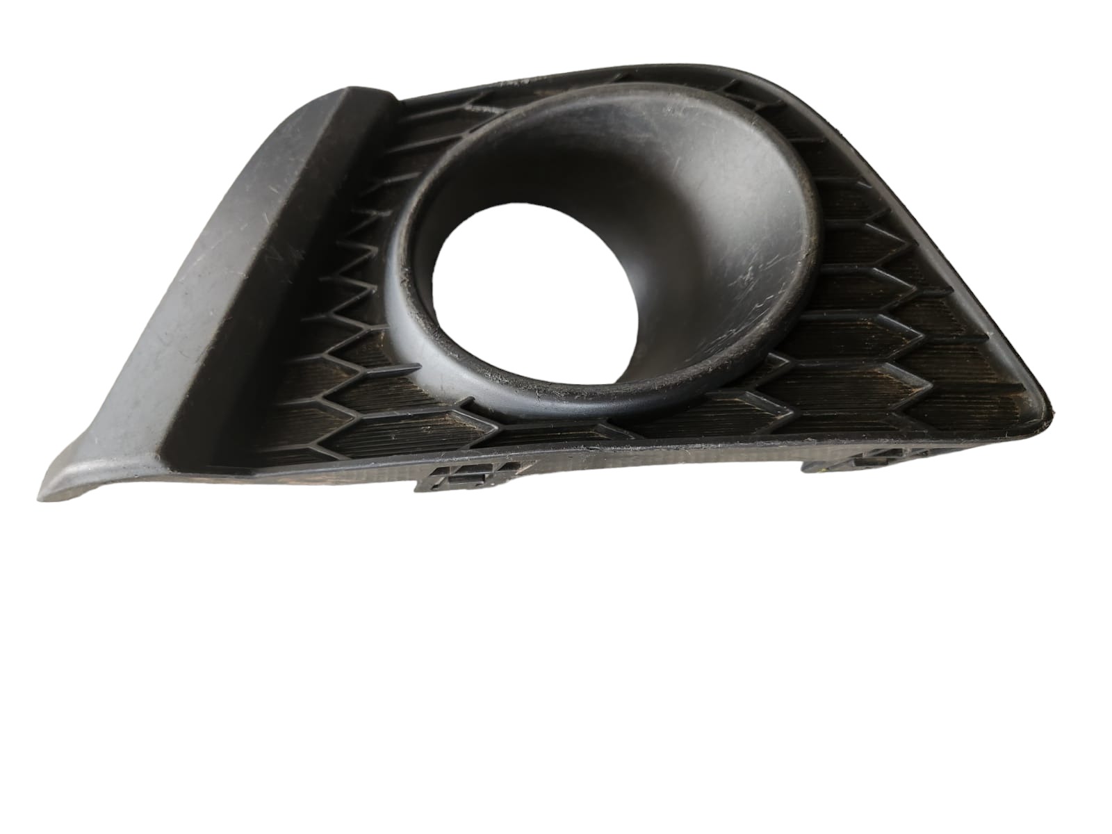 Moldura Da Milha Esquerda Com Furo Honda Fit 2015 2016  Preto Esquerdo 2