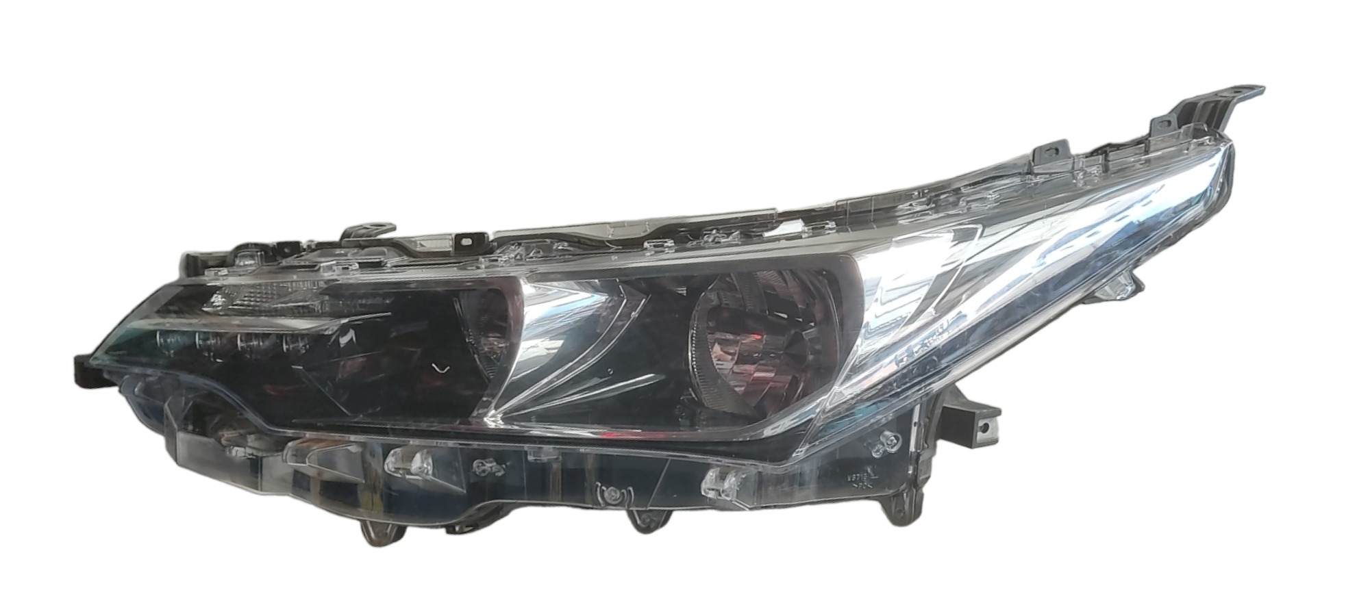 Farol Esquerdo Toyota Corolla 2019 Recuperado F/orelha Esquerdo