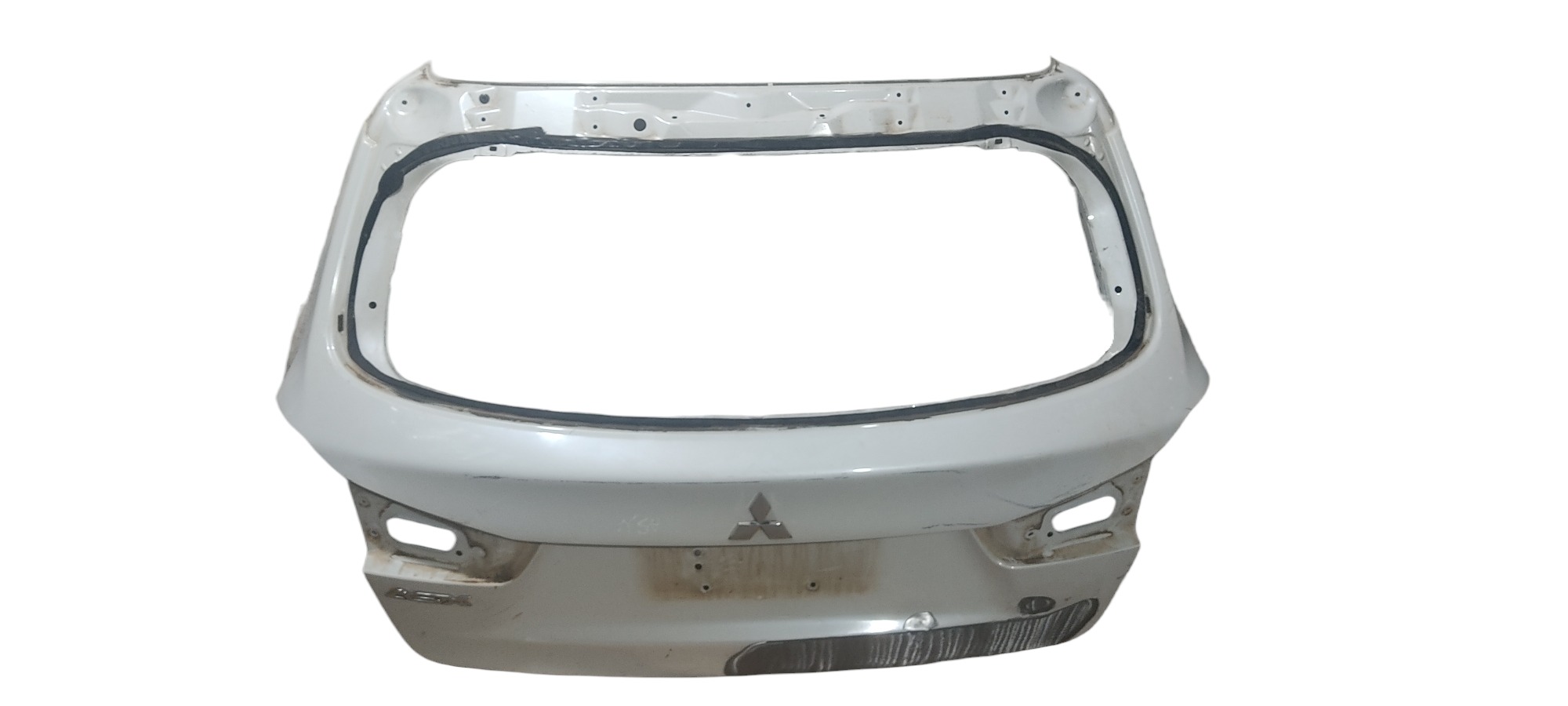 Tampa Traseira Mitsubishi Asx 2012 2013 2014 2015 2016 2017 Branco
