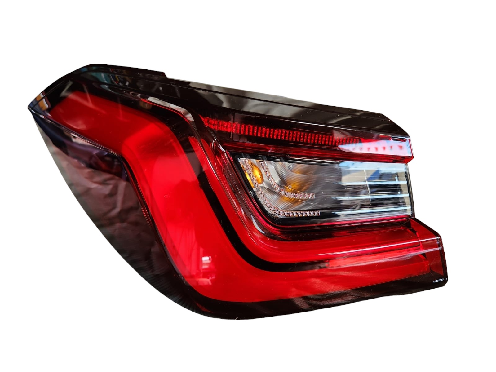 Lanterna Esquerda Honda City Hatch 2022 Led  Esquerdo Vermelho 1