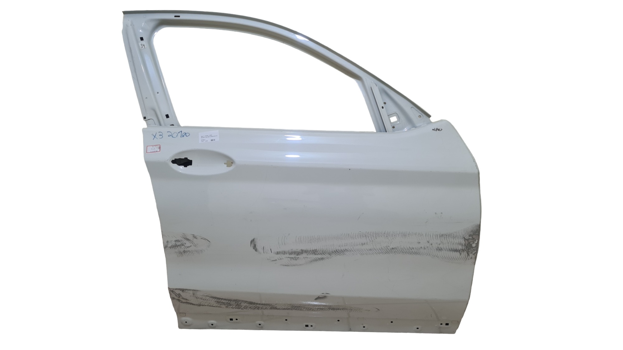 Porta Dianteira Direita Bmw X3 2018 2019 2020 Dianteira Direito Branco