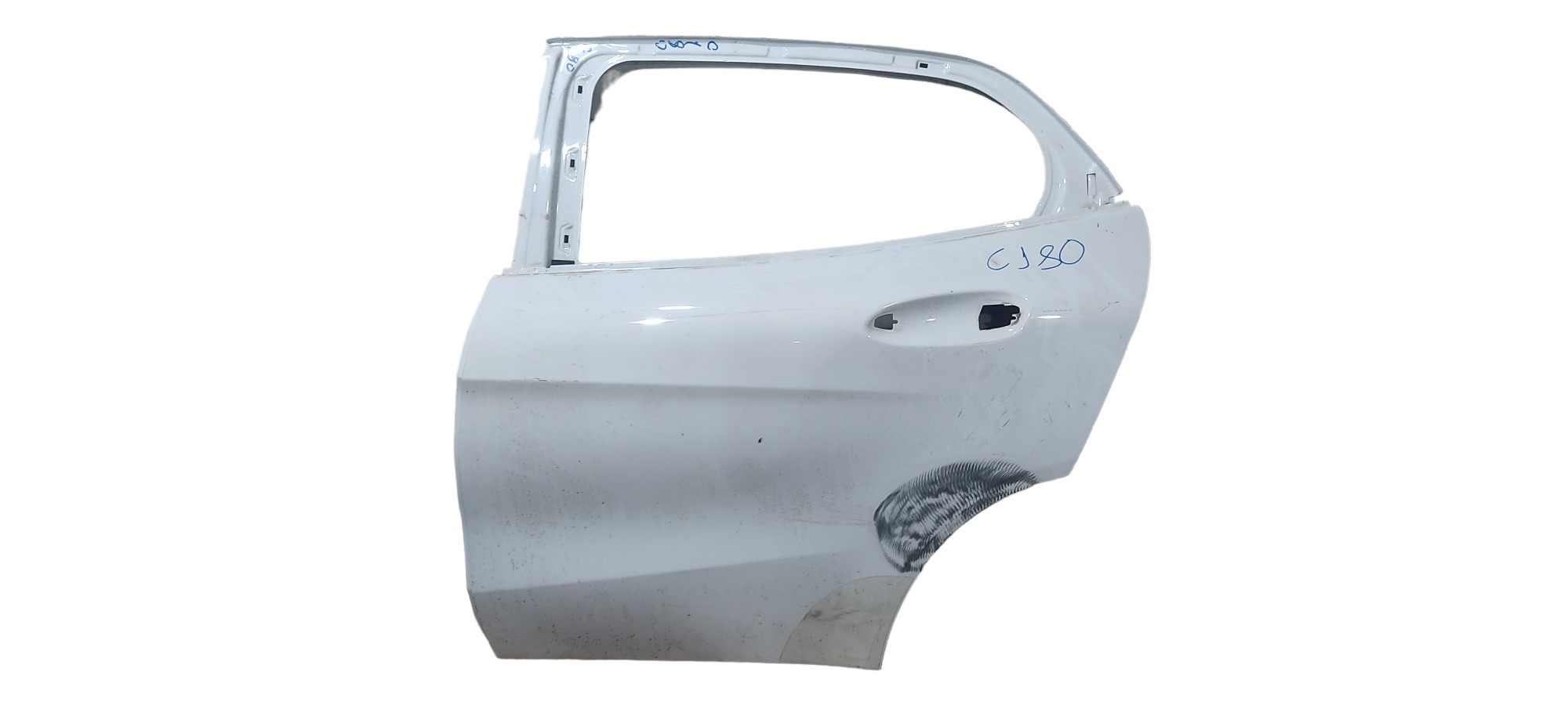 Porta Traseira Esquerda Mercedes Gla 2016 Recuperado Traseira Esquerdo Branco
