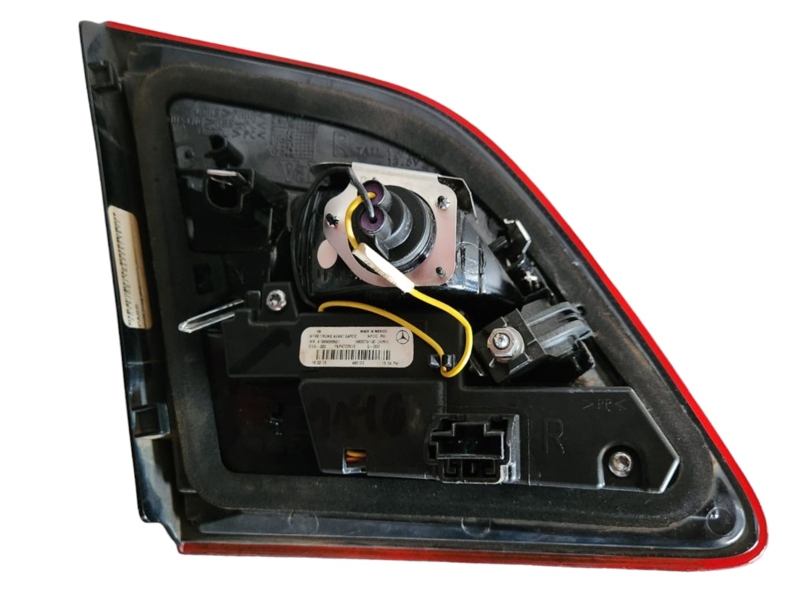 Lanterna Direita Da Tampa Mercedes Ml300 350 400 2013 2014 4