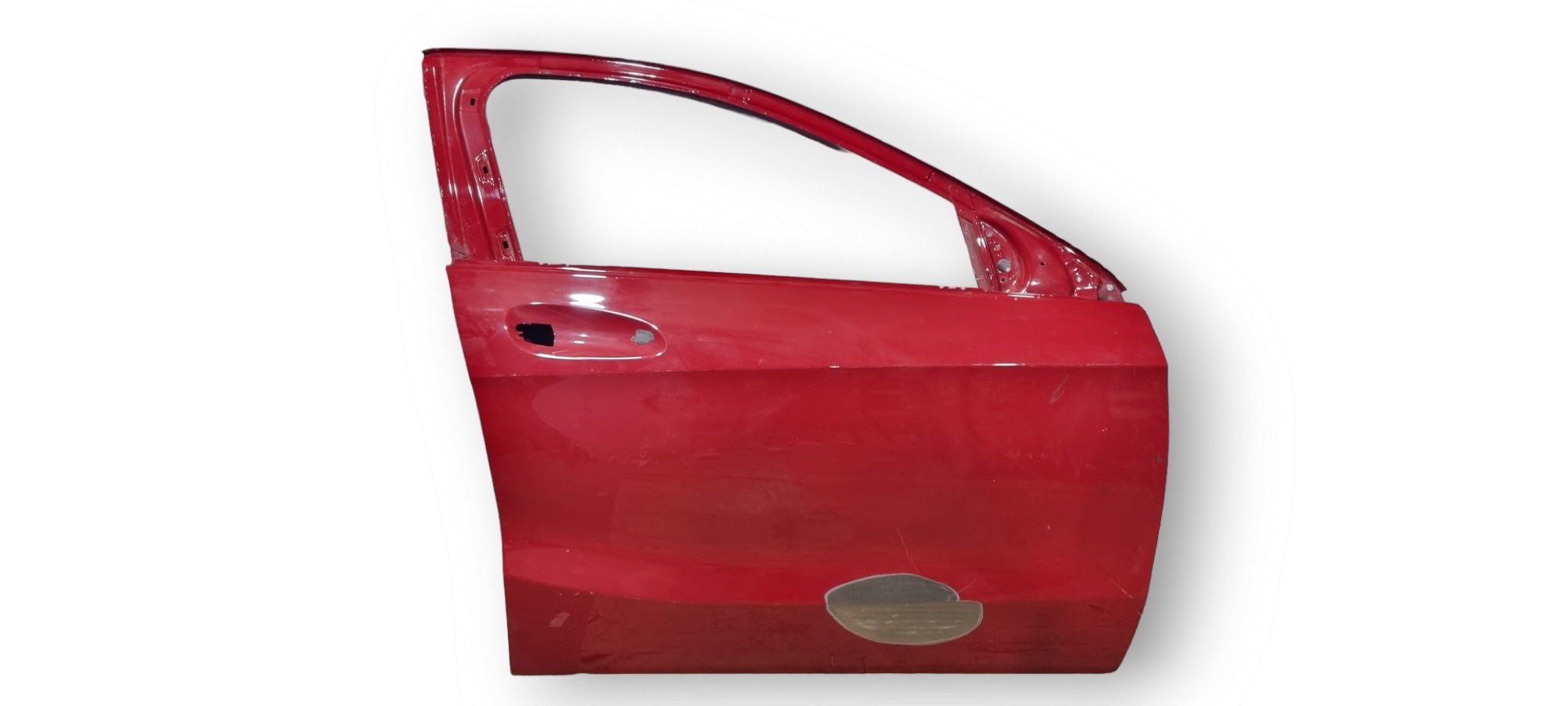 Porta Dianteira Direita Mercedes A200 A250 2015 Recuperado  Dianteira Direito Vermelho