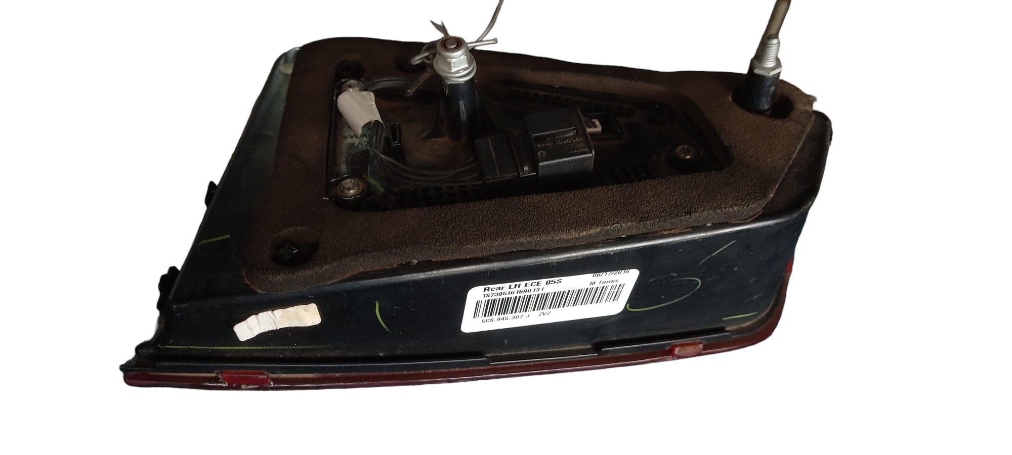 Lanterna Tampa Esquerda Volkswagen Jetta 2014 C/detalhe 5