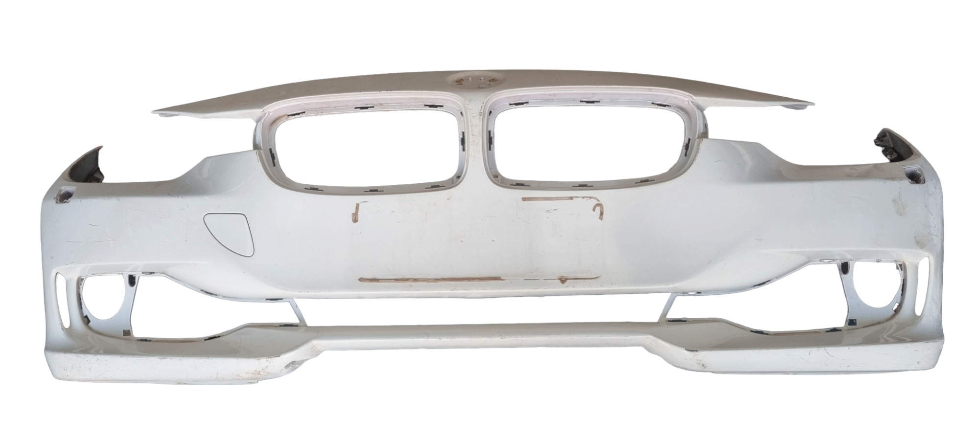 Parachoque Dianteiro Bmw 320i 2013 2014 2015 Recuperado Branco