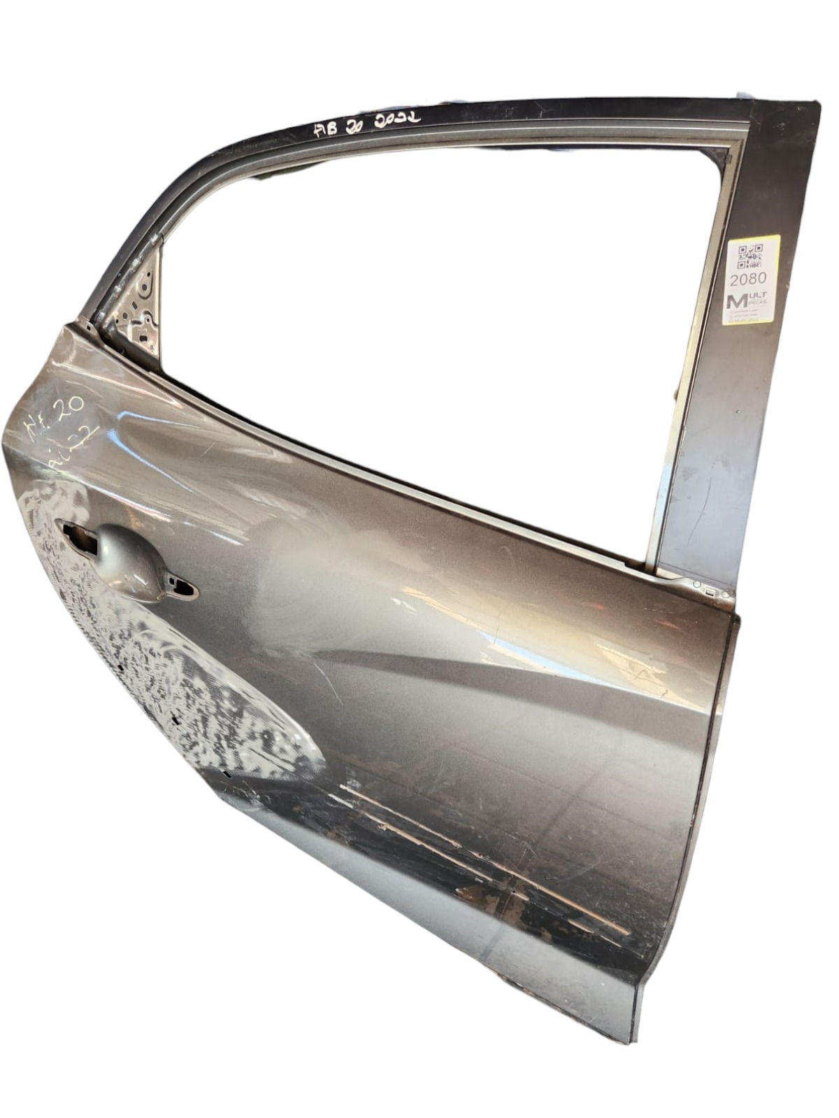 Porta Traseira Direita Hyundai Hb20 X 2022  Recuperado Traseira Direita