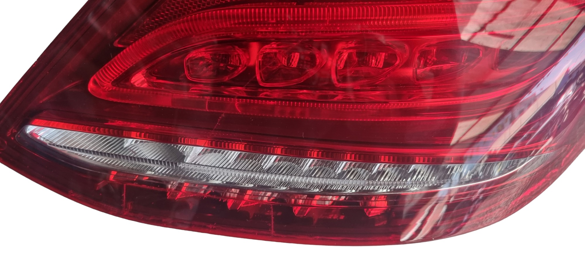 Lanterna Direita Mercedes C180 C200 C250 2015 2016recuperada Direito Vermelho 4