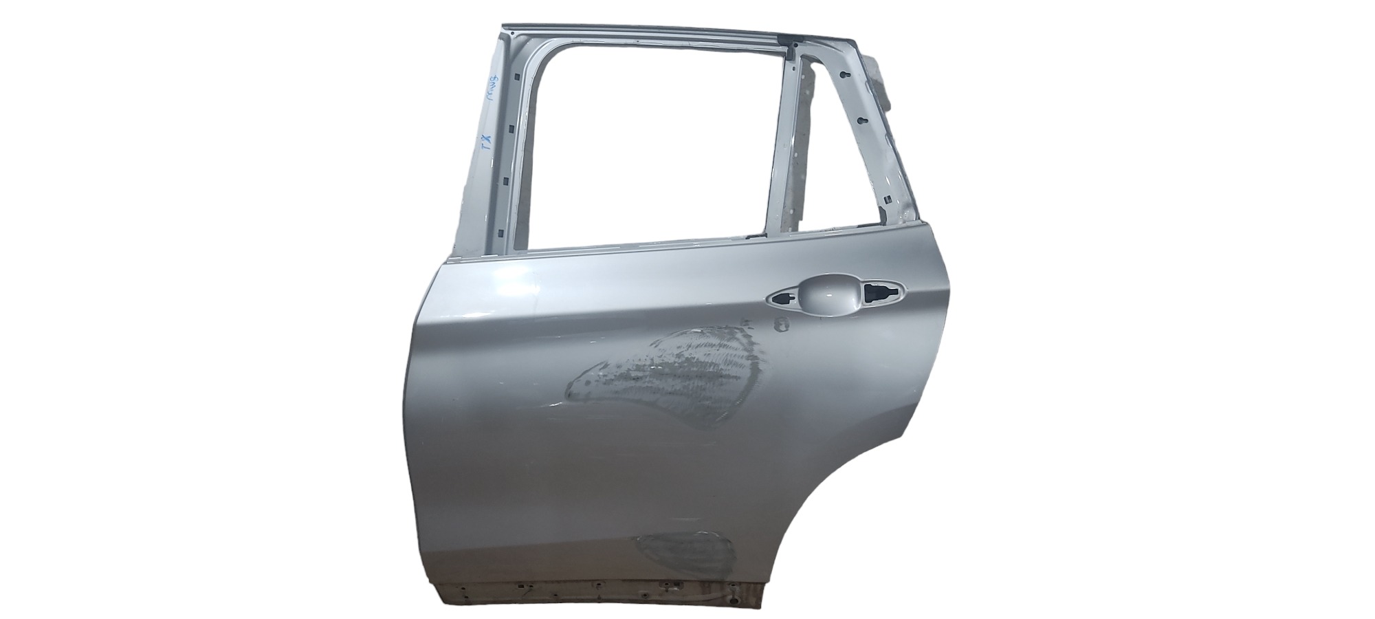 Porta Traseira Esquerda Bmw X1 2018 Recuperado Traseira Esquerdo Preto