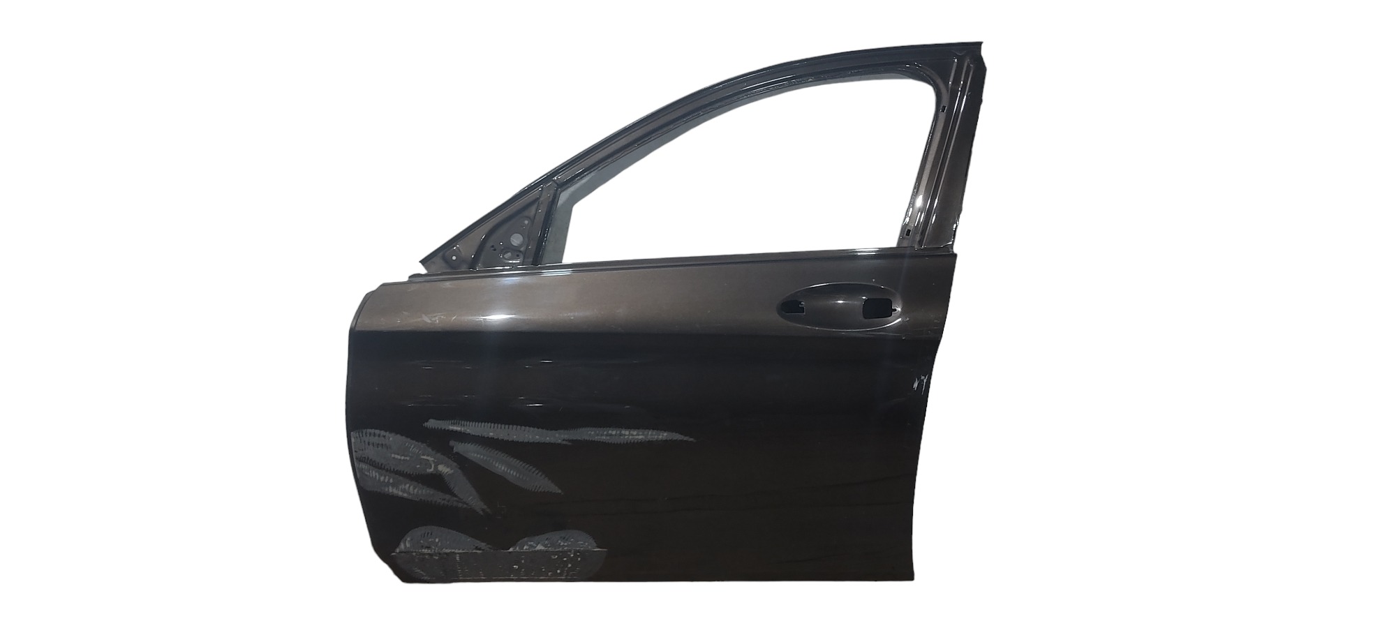 Porta Dianteiro Esquerdo Mercedes C180 C200 2015 Recuperado Dianteira Esquerdo Preto
