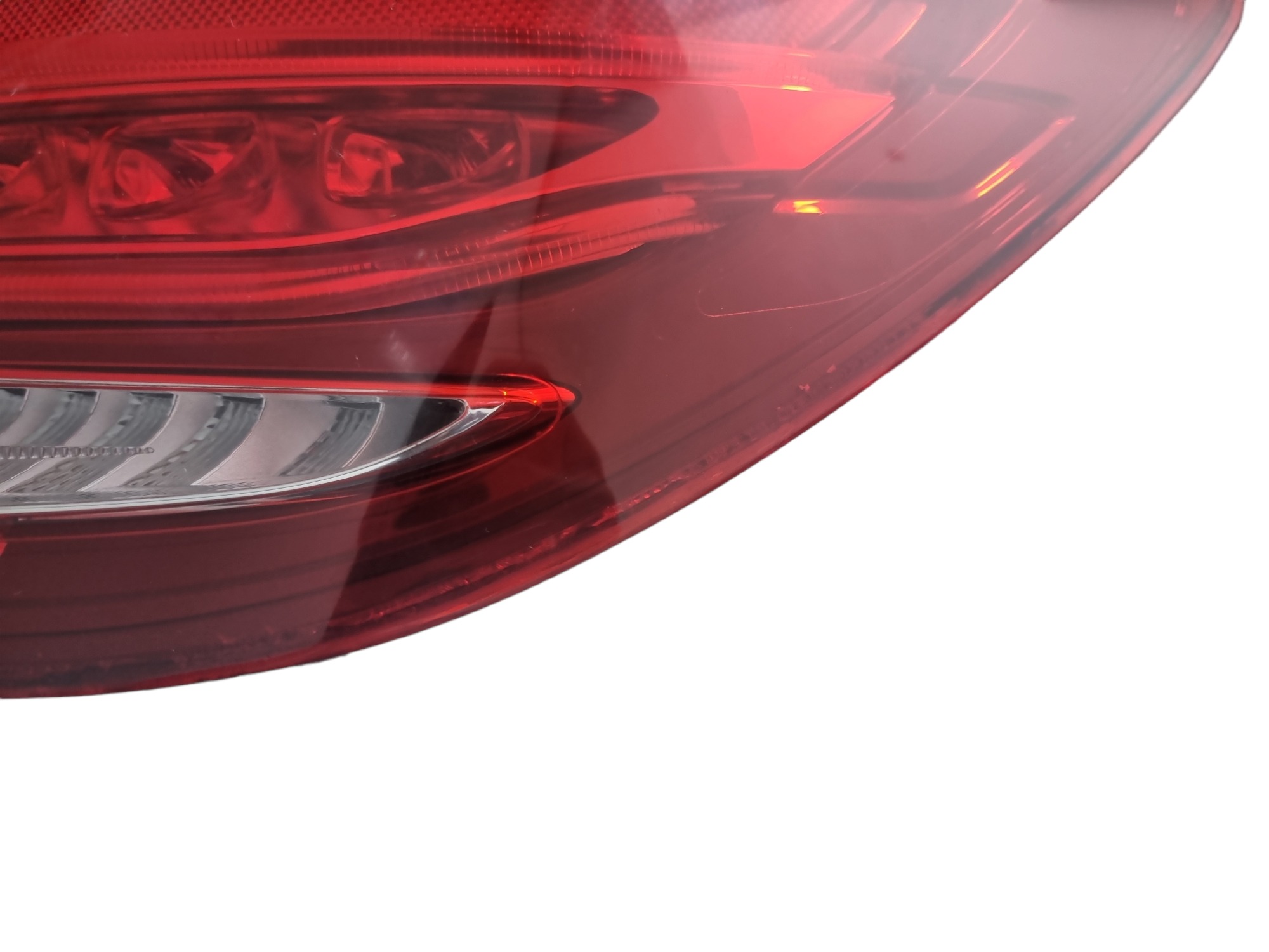 Lanterna Direita Mercedes C180 C200 C250 2015 2016recuperada Direito Vermelho 6