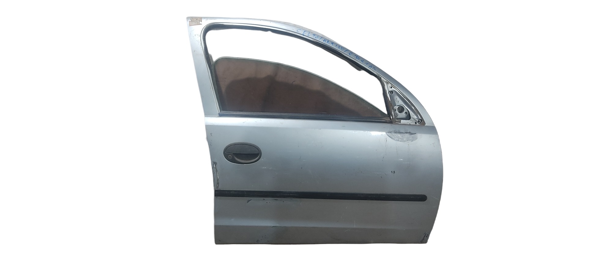 Porta Dianteira Direita Chevrolet Corsa Montana 2006 2007 Dianteira Direita Prata