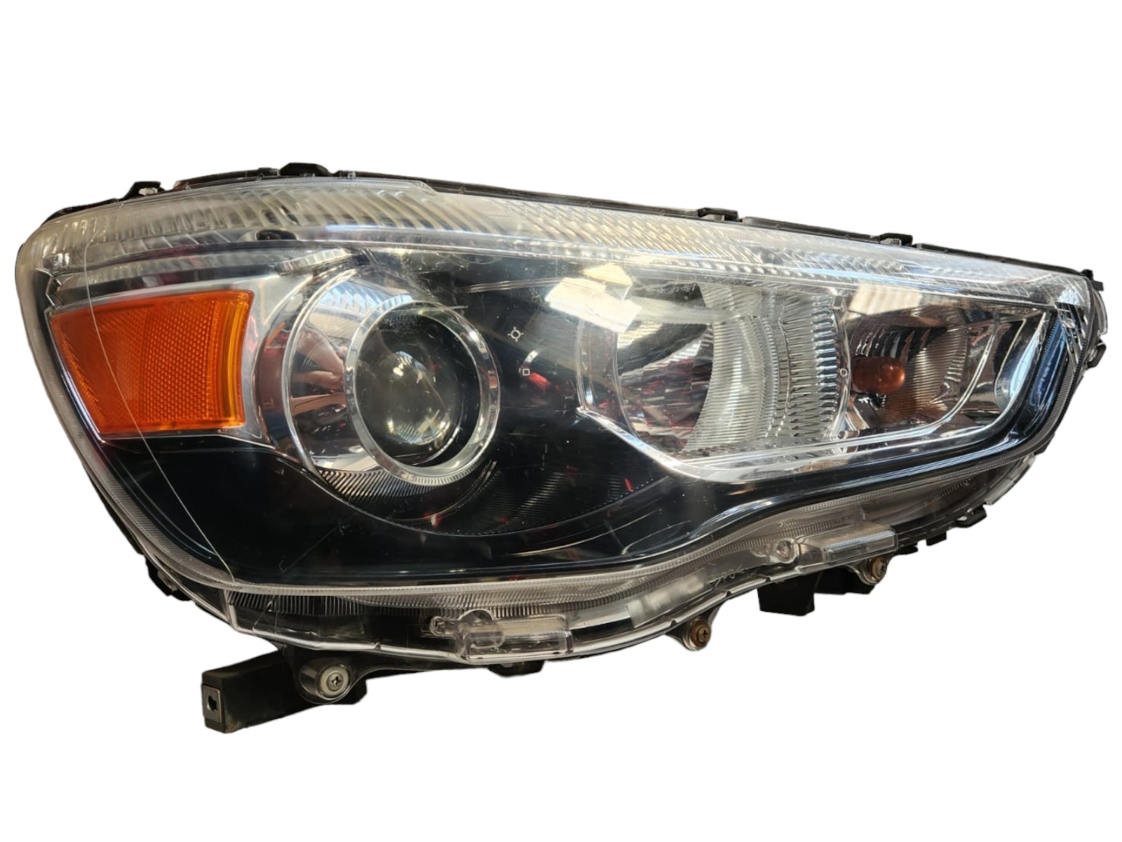 Farol Direito Mitsubishi Asx 2013 Recuperado