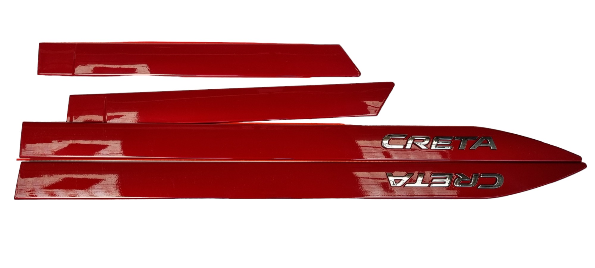 Friso Lateral Hyundai Creta Vermelho  Vermelho