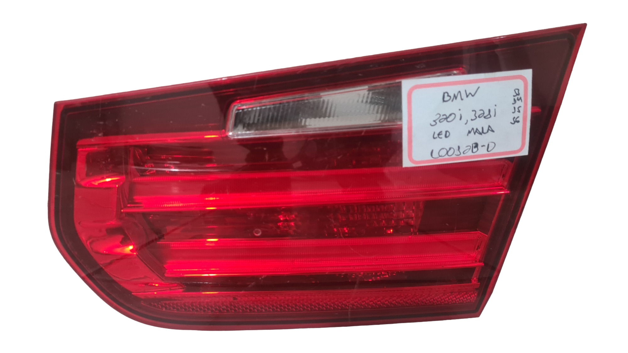 Lanterna Tampa Direita Bmw 320 2014 2015 2016 Direito Vermelho 1